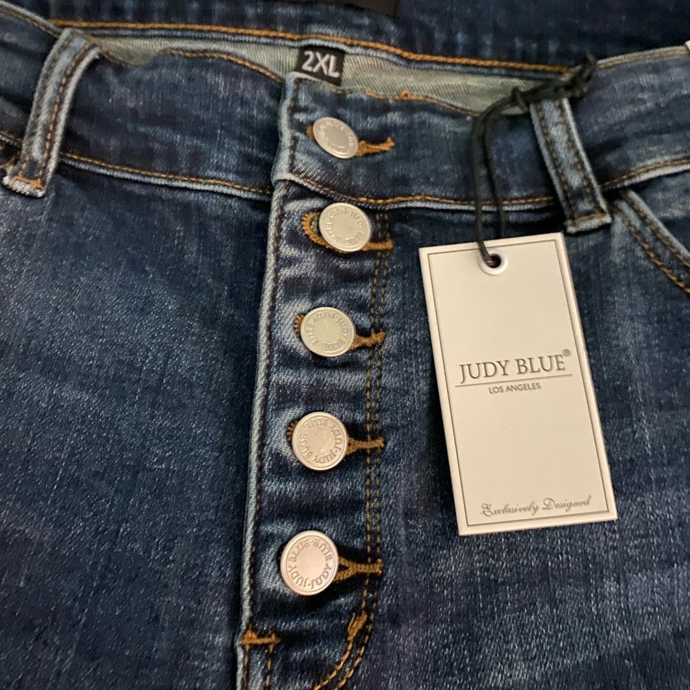 NWOT Judy Blue Size 2xl Blue Jean Shorts